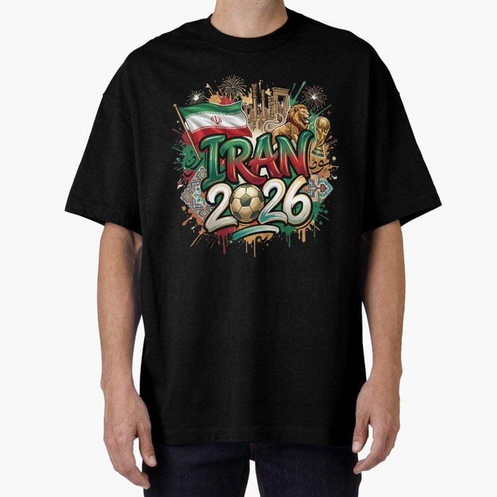 Iran World Cup 2026 Football Legacy Classic T-Shirt Mark FIFA World Cup 2026 Group Stage Spirit, Featuring England, Mbappe, Football Passion, Legendary Performances, Festival Vibes and Supporter Community; Great for Supporters Who Love Legendary