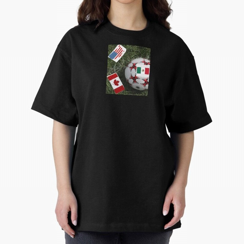 WORLD CUP FOOTBALL 2026 Classic T-Shirt Relive FIFA World Cup 2026 USA Canada Mexico Featuring Mbappe, France and Portugal Energy, Football Festival Excitement, Trophy Ambitions, Country Rivalries and Star Player Buzz; Perfect for Supporters Who