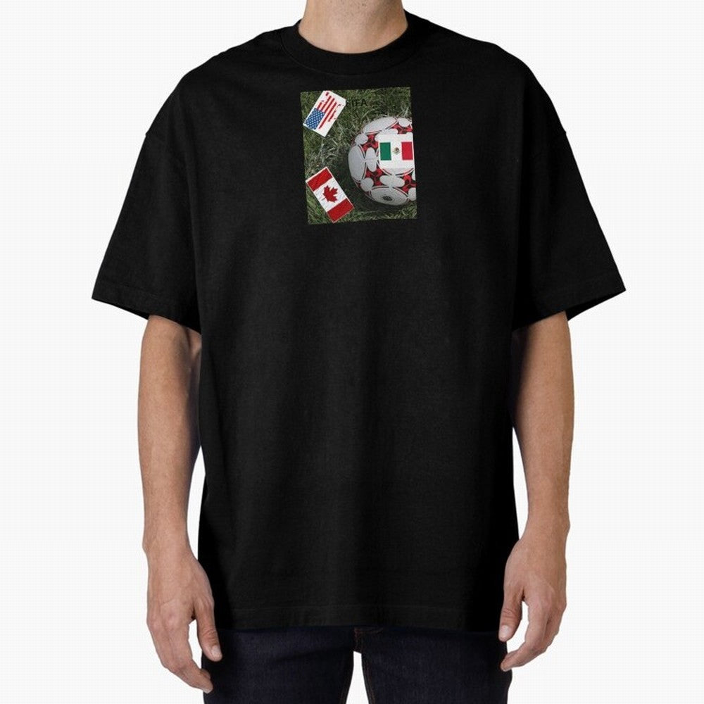 WORLD CUP FOOTBALL 2026 Classic T-Shirt Relive FIFA World Cup 2026 USA Canada Mexico Featuring Mbappe, France and Portugal Energy, Football Festival Excitement, Trophy Ambitions, Country Rivalries and Star Player Buzz; Perfect for Supporters Who