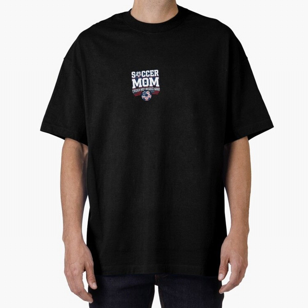 Soccer Mom World Cup Bold Text | 2026 Football Mom Classic T-Shirt Fuel Global Football Passion for FIFA World Cup 2026 USA Canada Mexico, Built around Neymar, Brazil, Portugal and Argentina, Fan Favorite Moments, National Team Passion, Big Match