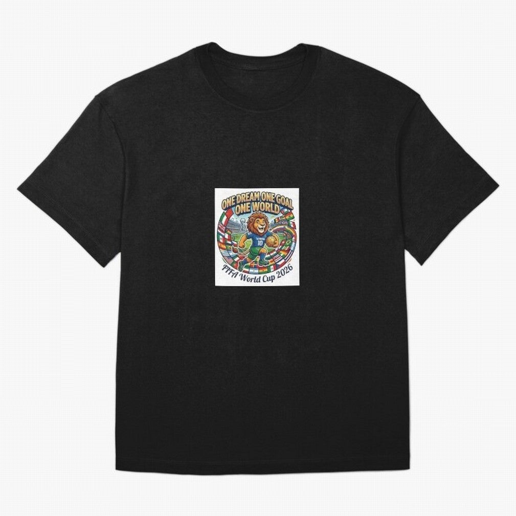 Celebrate the spirit of the world's greatest game with this vibrant mascot design! Featuring an energetic lion (Tamima) Classic T-Shirt Honor the Football Icons of Global Football Passion for FIFA World Cup 2026 USA Canada Mexico, Connected to