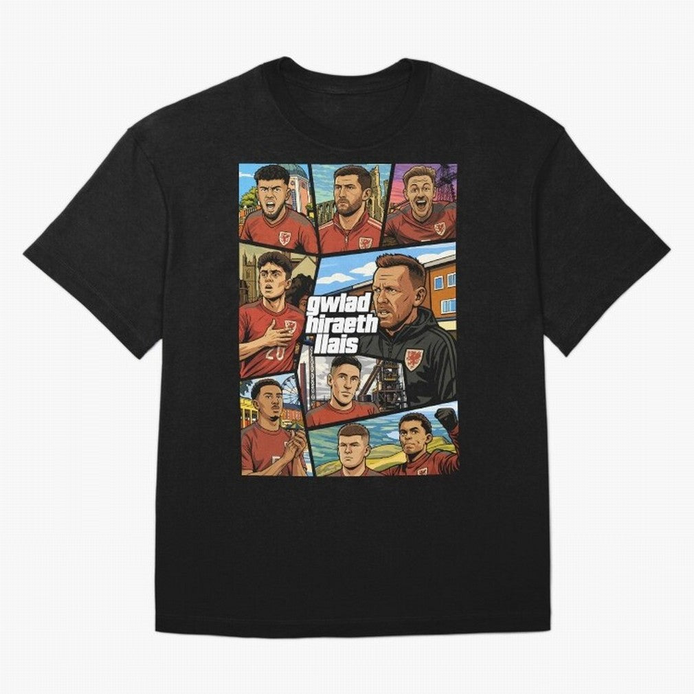 GTA Cymru Classic T-Shirt Fuel the Hype around FIFA World Cup 2026 for Fans of CR7 and Messi and Spain, Bringing Worldwide Fan Energy, Dramatic Goals, Stadium Lights and Championship Celebrations; Built for Supporters Chasing Trophy Dreams, Final
