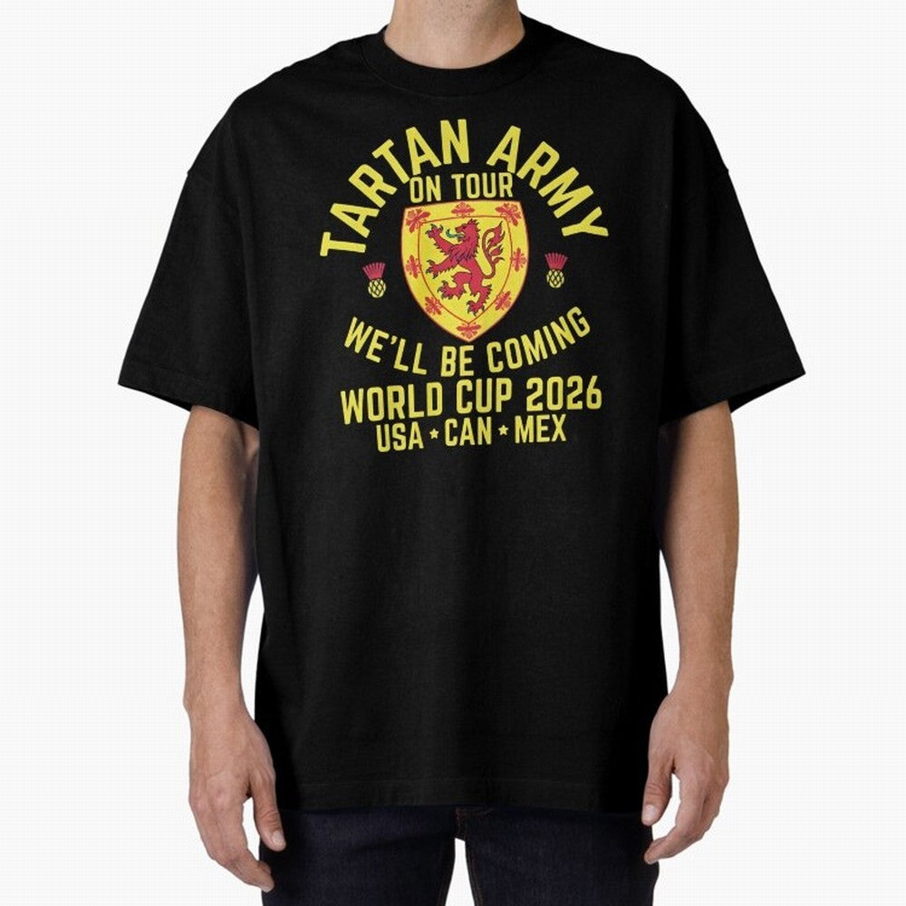 Tartan Army World Cup 2026 Scotland Tour Classic T-Shirt Honor the Beautiful Game during FIFA World Cup 2026 for Fans of Neymar and Brazil, Bringing Soccer Culture, Superstar Moments, National Team Dreams and Competitive Fire; Made for Collectors