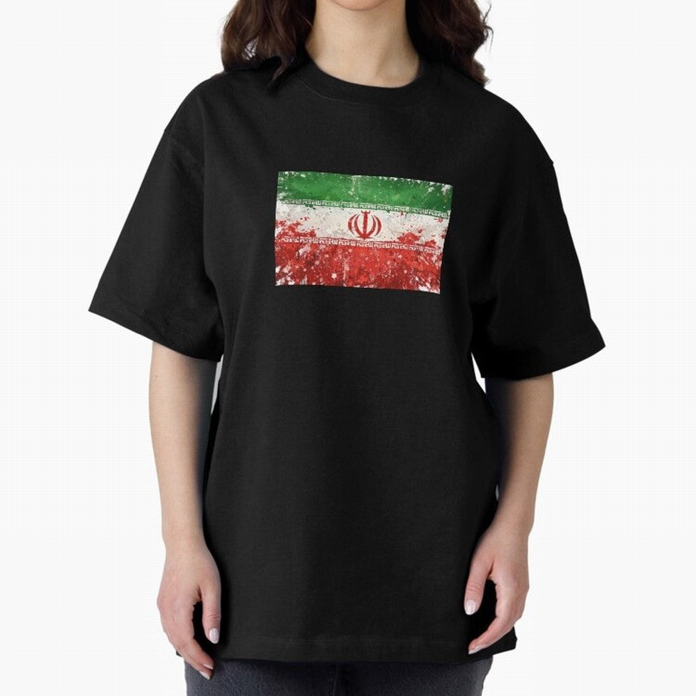 Iran Football World Cup Flag | Grunge Iranian Soccer Art Classic T-Shirt Stand Out with Spirit from FIFA World Cup 2026 USA Canada Mexico Driven by Cristiano Ronaldo, Haaland and CR7, Brazil Energy, Football History, Final Match Energy, Crowd Noise