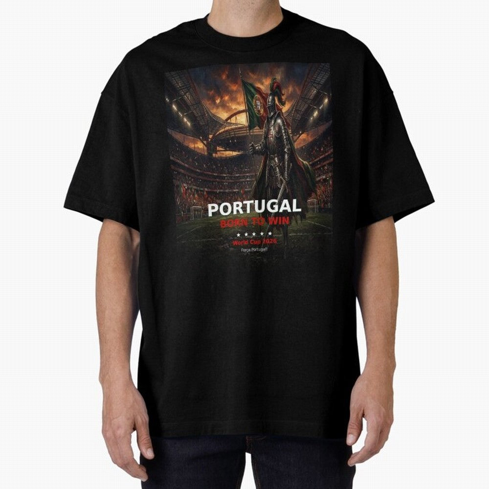 Portugal Born to Win - World Cup 2026 Soccer Fan Tee Classic T-Shirt Make the Season About FIFA World Cup 2026 USA Canada Mexico Spirit, Connected to Brazil, CR7 and Messi, Worldwide Fan Energy, Dramatic Goals, Stadium Lights and Championship