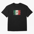 Mexico World Cup Flag ¨C Grunge Football Art Classic T-Shirt Live the Energy of Match Day Hype around FIFA World Cup 2026 Group Stage, Messi, Neymar and Mbappe, England and Germany, Champion Mindset, Group Stage Buzz, Knockout Tension and