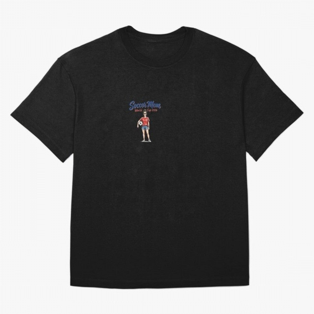 Soccer Mom World Cup 2026 | Football Mom Illustration Classic T-Shirt Celebrate the Road through FIFA World Cup 2026 USA Canada Mexico Made for Neymar, Argentina Energy, Goal Celebration Energy, Supporter Heritage, Football Icons and Worldwide