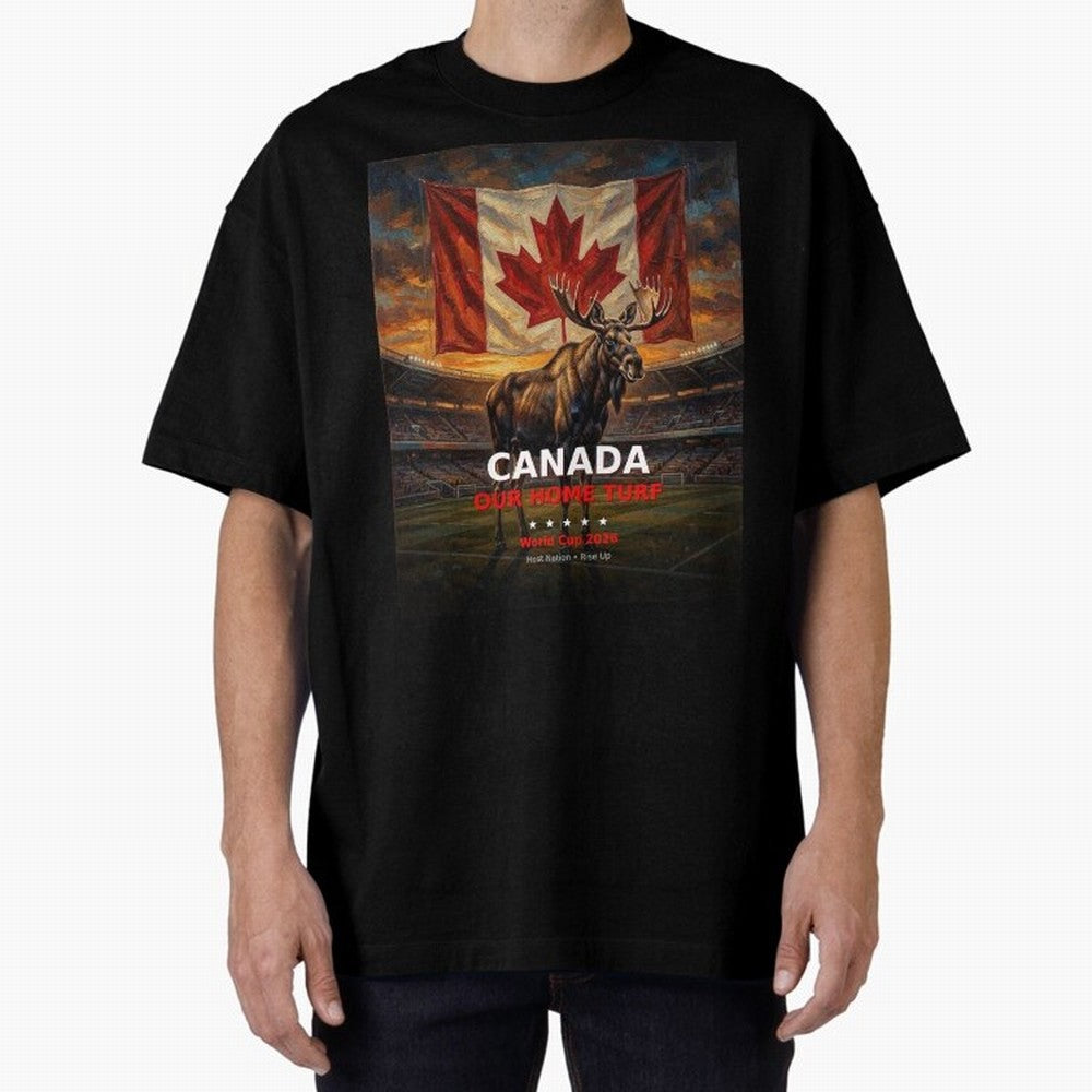 Canada Our Home Turf - World Cup 2026 Soccer Fan Tee Classic T-Shirt Bring Global Football Passion for FIFA World Cup 2026 USA Canada Mexico, Made for Mbappe and Neymar, Argentina, Fan Favorite Moments, National Team Passion, Big Match Drama and