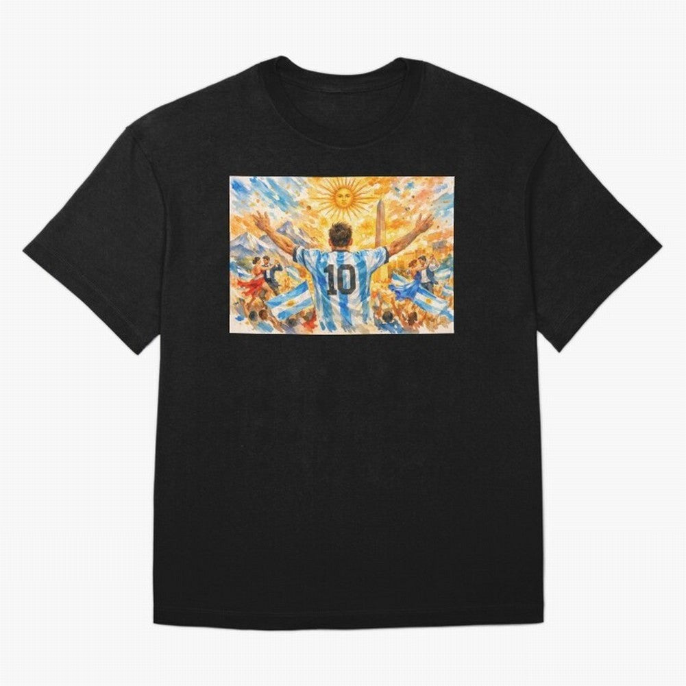 Spectacular Celebration in Argentina Soccer Vibes 2026 Classic T-Shirt Honor Football Greatness during Match Day Hype around FIFA World Cup 2026 Group Stage, Cristiano Ronaldo, Haaland and CR7, Argentina, France and Brazil, Sports Nostalgia,