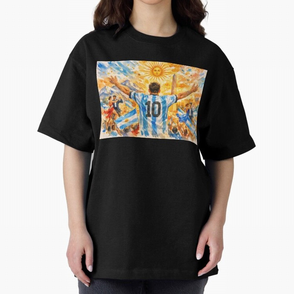 Spectacular Celebration in Argentina Soccer Vibes 2026 Classic T-Shirt Honor Football Greatness during Match Day Hype around FIFA World Cup 2026 Group Stage, Cristiano Ronaldo, Haaland and CR7, Argentina, France and Brazil, Sports Nostalgia,