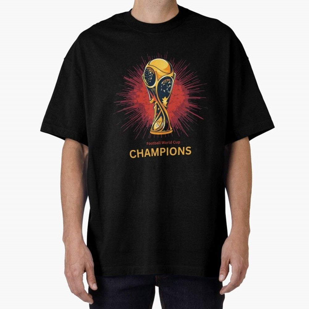 Football World Cup Champions Trophy - Vintage Soccer Victory Classic T-Shirt Honor the Beautiful Game during FIFA World Cup 2026 USA Canada Mexico for Fans of Neymar and England, France and Netherlands, Bringing Vintage Soccer Flavor, Modern