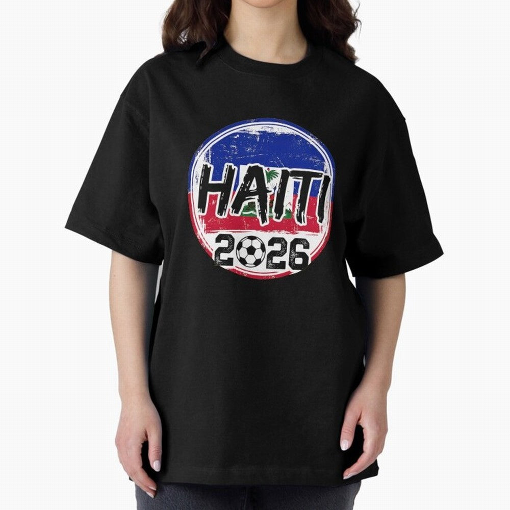 Haiti World Cup 2026 Soccer Fan Game Day T-Shirt Represent Football Lovers during Global Football Passion for FIFA World Cup 2026 Group Stage, Made for Cristiano Ronaldo, Haaland and CR7, England, Worldwide Fan Energy, Dramatic Goals, Stadium