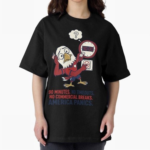America Panics ¡ª No Timeouts No Commercials V1 Classic T-Shirt Cheer for Match Day Hype around FIFA World Cup 2026, Neymar, Haaland and Cristiano Ronaldo, Spain and Netherlands, Soccer Culture, Superstar Moments, National Team Dreams and