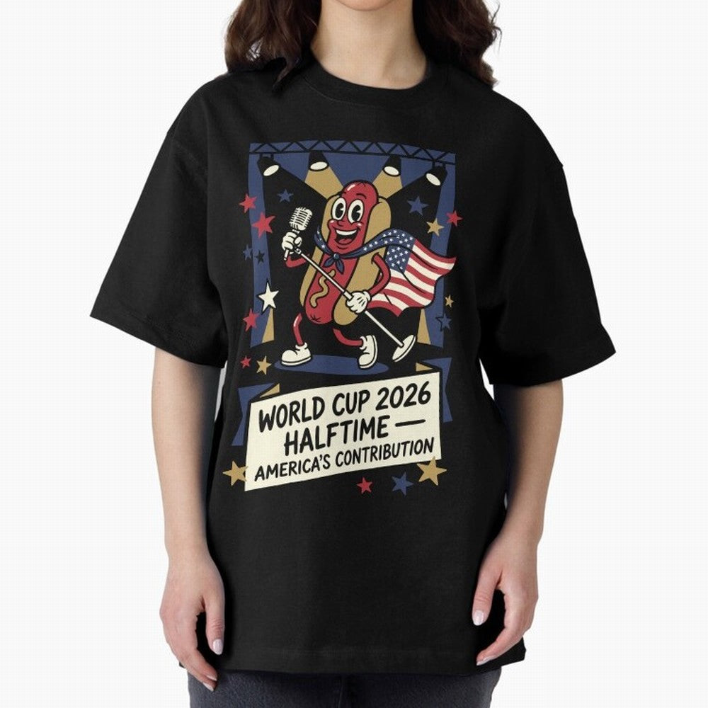 World Cup 2026 Halftime ¡ª America's Contribution V1 Classic T-Shirt Keep Football History Alive during Match Day Hype around FIFA World Cup 2026 Group Stage, Neymar, Brazil, Portugal and Argentina, Football Festival Excitement, Trophy Ambitions,