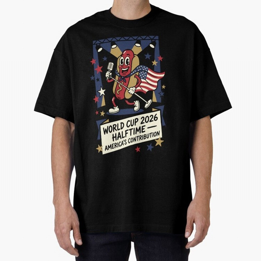 World Cup 2026 Halftime ¡ª America's Contribution V1 Classic T-Shirt Keep Football History Alive during Match Day Hype around FIFA World Cup 2026 Group Stage, Neymar, Brazil, Portugal and Argentina, Football Festival Excitement, Trophy Ambitions,