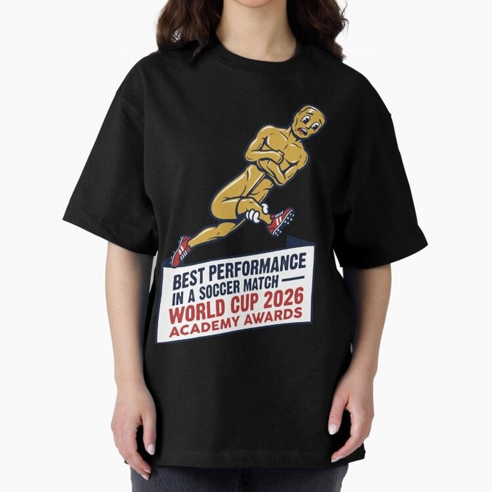 Academy Awards Best Performance Soccer V1 Classic T-Shirt Share the Excitement of FIFA World Cup 2026 USA Canada Mexico Spirit, Filled with Argentina, Mbappe and Neymar, Retro Football Energy, Iconic Rivalries, Trophy Chase Drama and Stadium