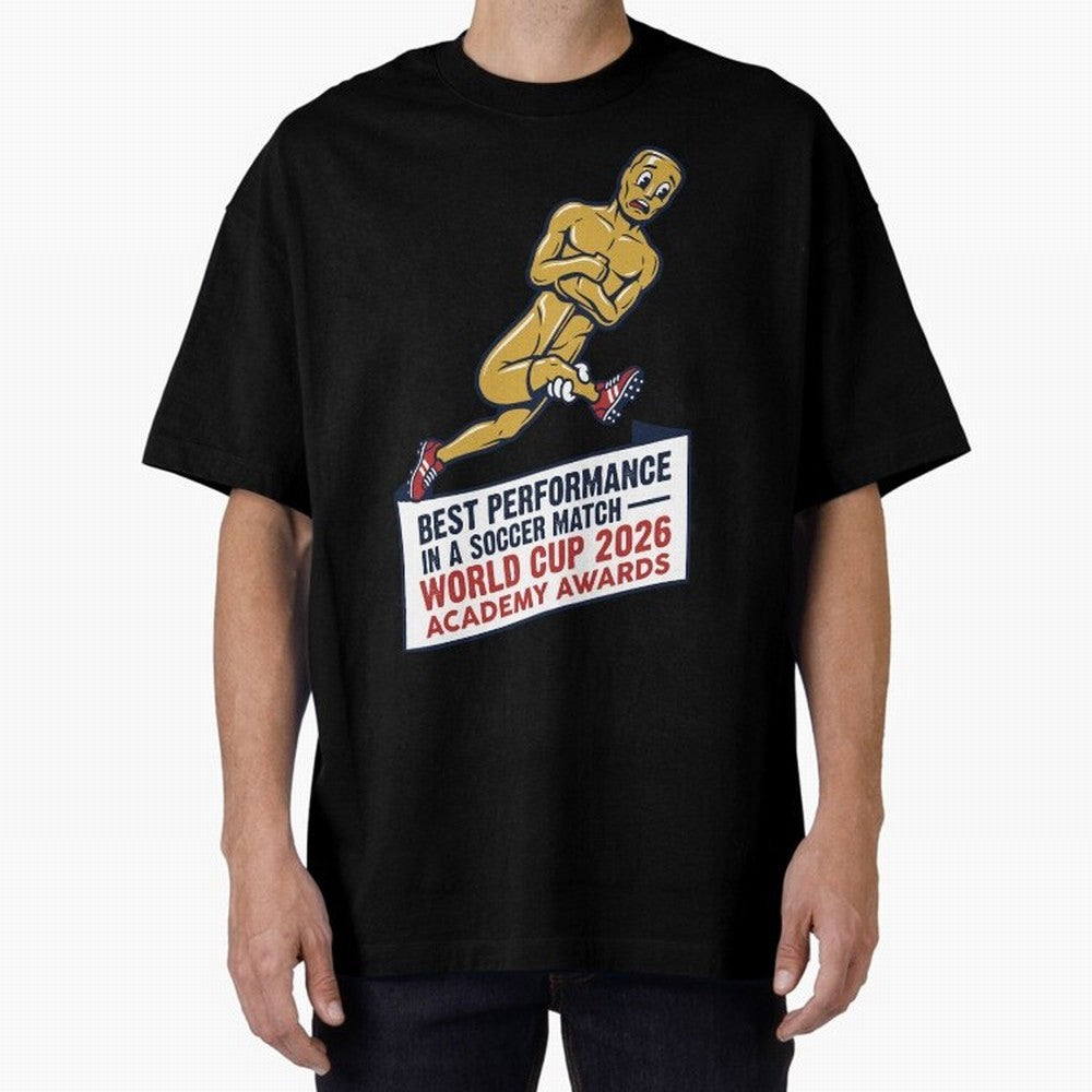 Academy Awards Best Performance Soccer V1 Classic T-Shirt Share the Excitement of FIFA World Cup 2026 USA Canada Mexico Spirit, Filled with Argentina, Mbappe and Neymar, Retro Football Energy, Iconic Rivalries, Trophy Chase Drama and Stadium