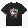 The American eagle and its friend, the Swedish elk Classic T-Shirt Celebrate Football Heritage in Global Football Passion for FIFA World Cup 2026 USA Canada Mexico, Inspired by Neymar, England and Germany, Classic Soccer Heritage, Championship