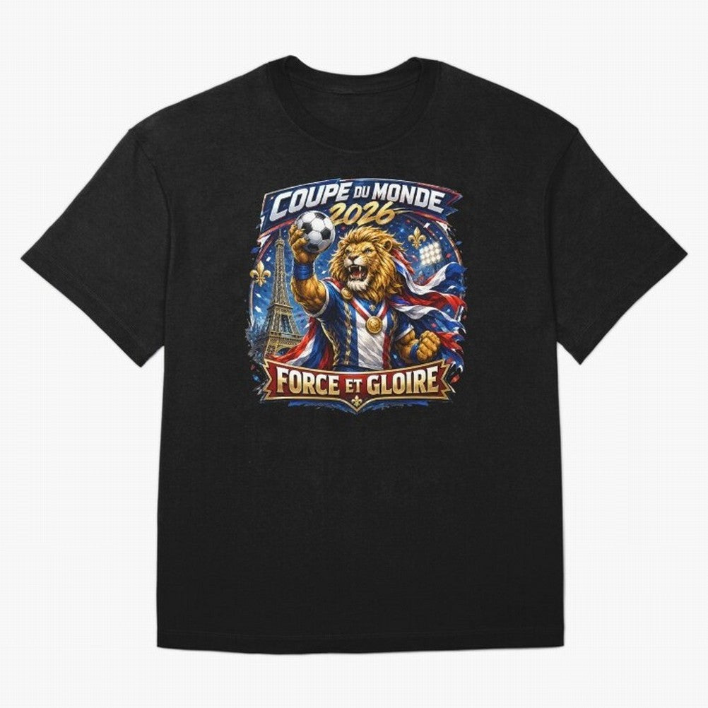 France Lion World Cup 2026 Classic T-Shirt Upgrade the FIFA World Cup 2026 USA Canada Mexico Journey through Cristiano Ronaldo Highlights, England and Germany Pride, Football Passion, Legendary Performances, Festival Vibes and Supporter Community;