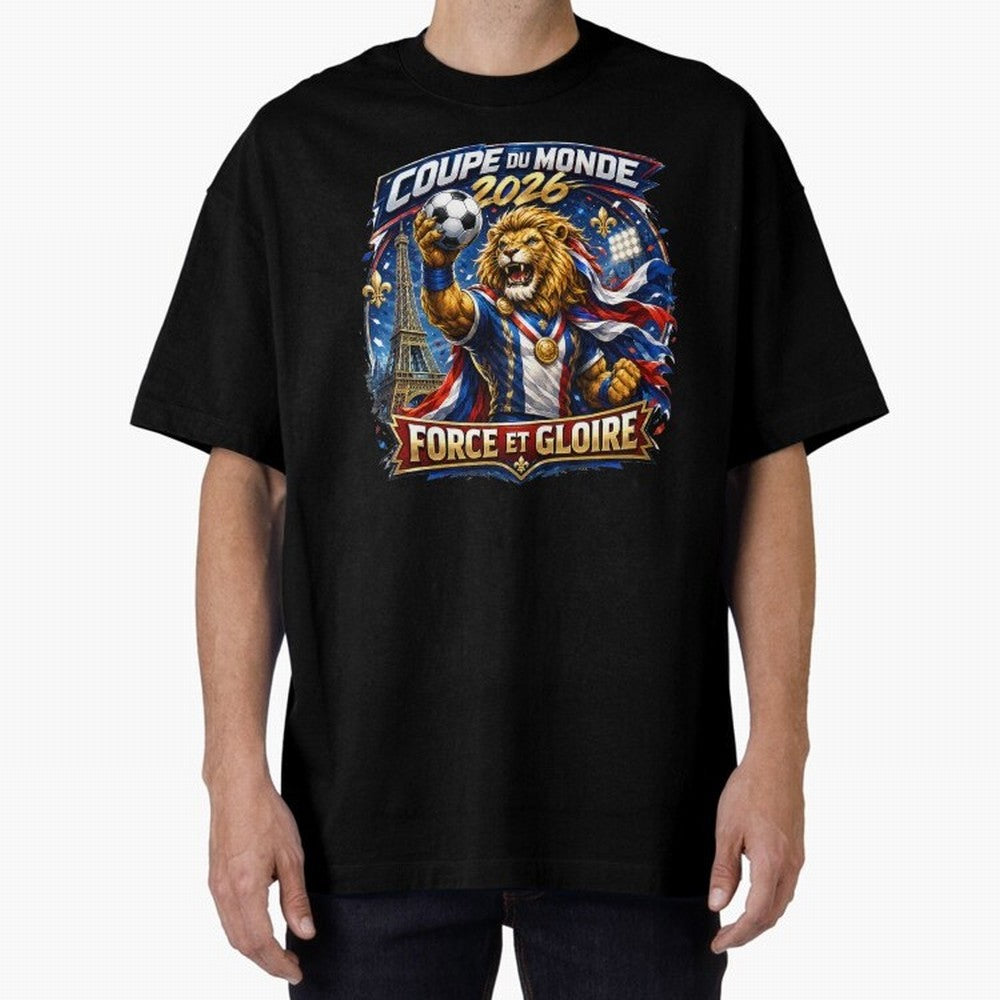 France Lion World Cup 2026 Classic T-Shirt Upgrade the FIFA World Cup 2026 USA Canada Mexico Journey through Cristiano Ronaldo Highlights, England and Germany Pride, Football Passion, Legendary Performances, Festival Vibes and Supporter Community;