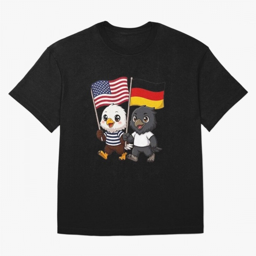 The American eagle and its friend the German eagle Classic T-Shirt Show Fan Pride Across the FIFA World Cup 2026 Group Stage Journey through Haaland Highlights, Germany Pride, Worldwide Fan Energy, Dramatic Goals, Stadium Lights and Championship