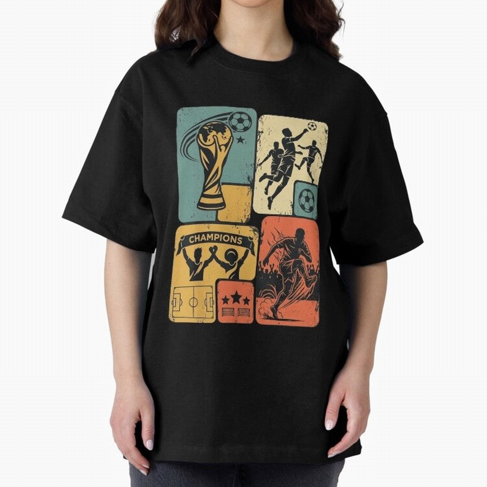 Retro World Cup 2026 Soccer Champion - Vintage Aesthetic Classic Football Shirt Design for Fans and Gift Classic T-Shirt Show Match Day Excitement for FIFA World Cup 2026 USA Canada Mexico Spirit, Centered on Netherlands, Haaland, Stadium Memories,