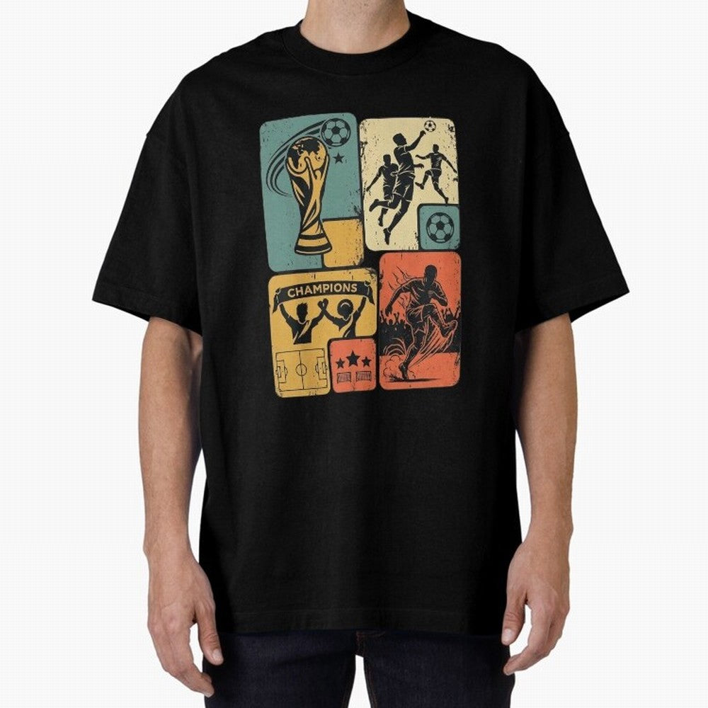 Retro World Cup 2026 Soccer Champion - Vintage Aesthetic Classic Football Shirt Design for Fans and Gift Classic T-Shirt Show Match Day Excitement for FIFA World Cup 2026 USA Canada Mexico Spirit, Centered on Netherlands, Haaland, Stadium Memories,