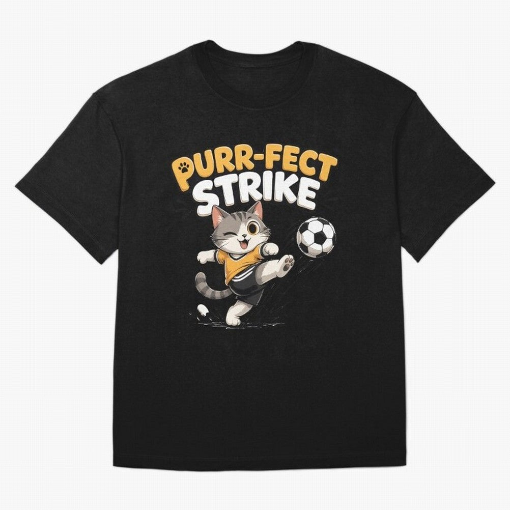 Copy of Purr-fect Strike Classic T-Shirt Celebrate the Road through the FIFA World Cup 2026 Journey through Mbappe Highlights, France Pride, Football History, Final Match Energy, Crowd Noise and Once in a Lifetime Moments; Ideal for Fans Who Follow
