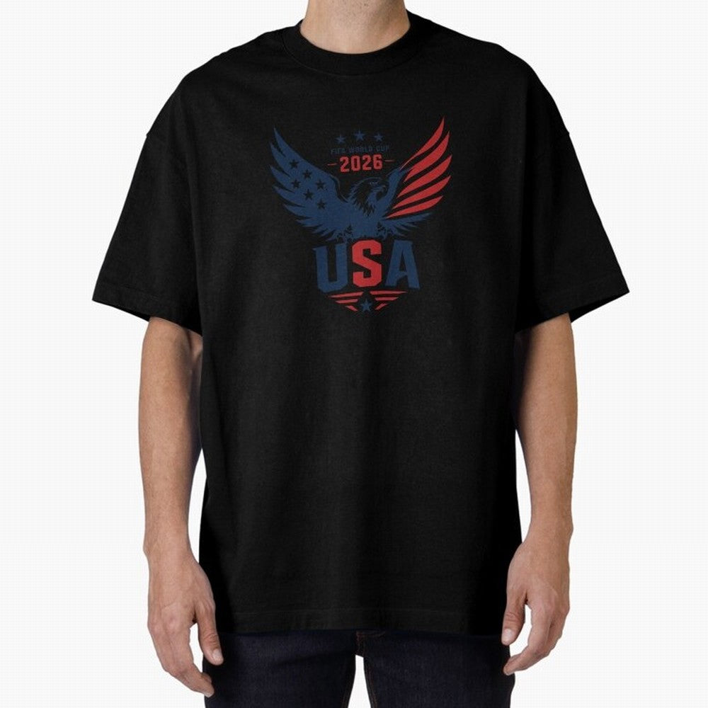 FIFA World Cup 2026 USA Eagle ¨C Patriotic Soccer Art Classic T-Shirt Build FIFA World Cup 2026 USA Canada Mexico for Fans of Neymar and Netherlands, Bringing Worldwide Fan Energy, Dramatic Goals, Stadium Lights and Championship Celebrations;
