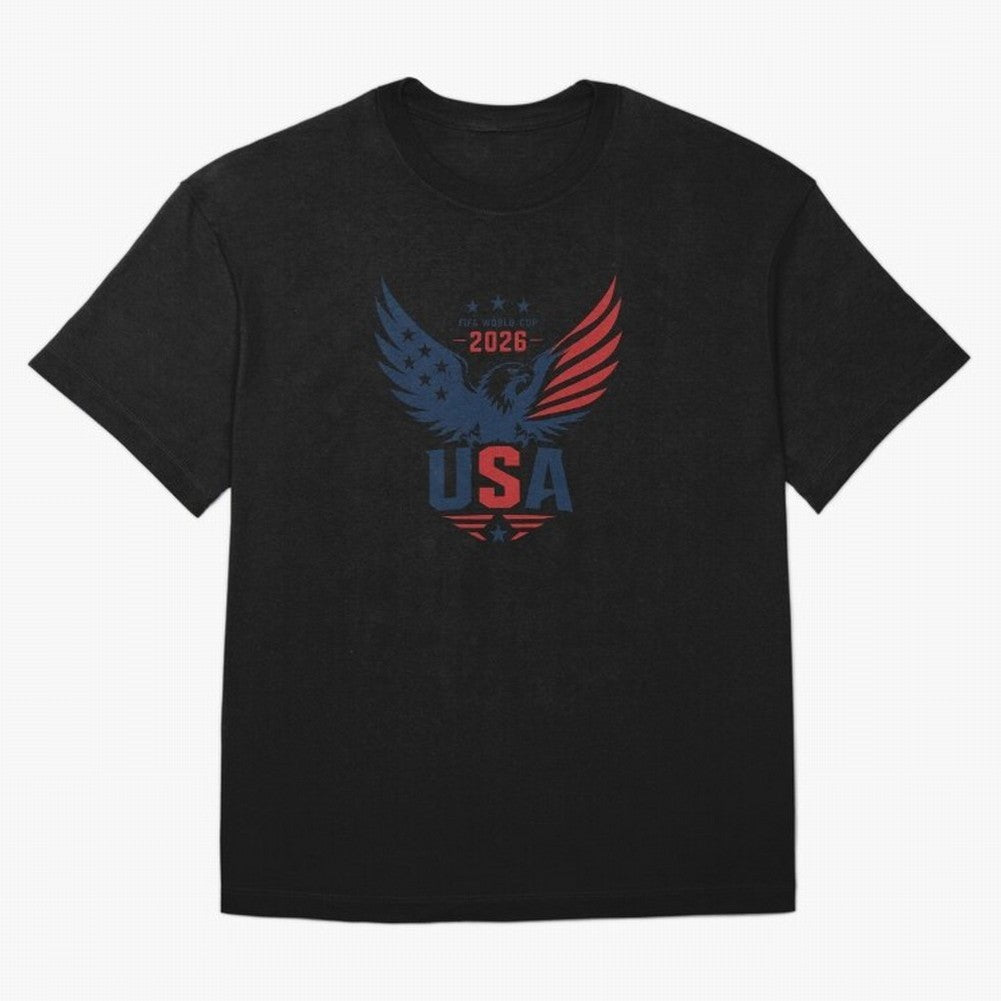 FIFA World Cup 2026 USA Eagle ¨C Patriotic Soccer Art Classic T-Shirt Build FIFA World Cup 2026 USA Canada Mexico for Fans of Neymar and Netherlands, Bringing Worldwide Fan Energy, Dramatic Goals, Stadium Lights and Championship Celebrations;