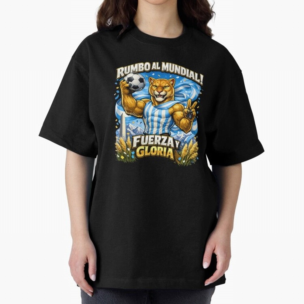 Argentina Puma World Cup Fan Art Classic T-Shirt Make Every Kick Count in FIFA World Cup 2026 Group Stage for Fans of Messi and Cristiano Ronaldo and Argentina, France and Brazil, Bringing Supporter Pride, Iconic Celebrations, Legendary Names and