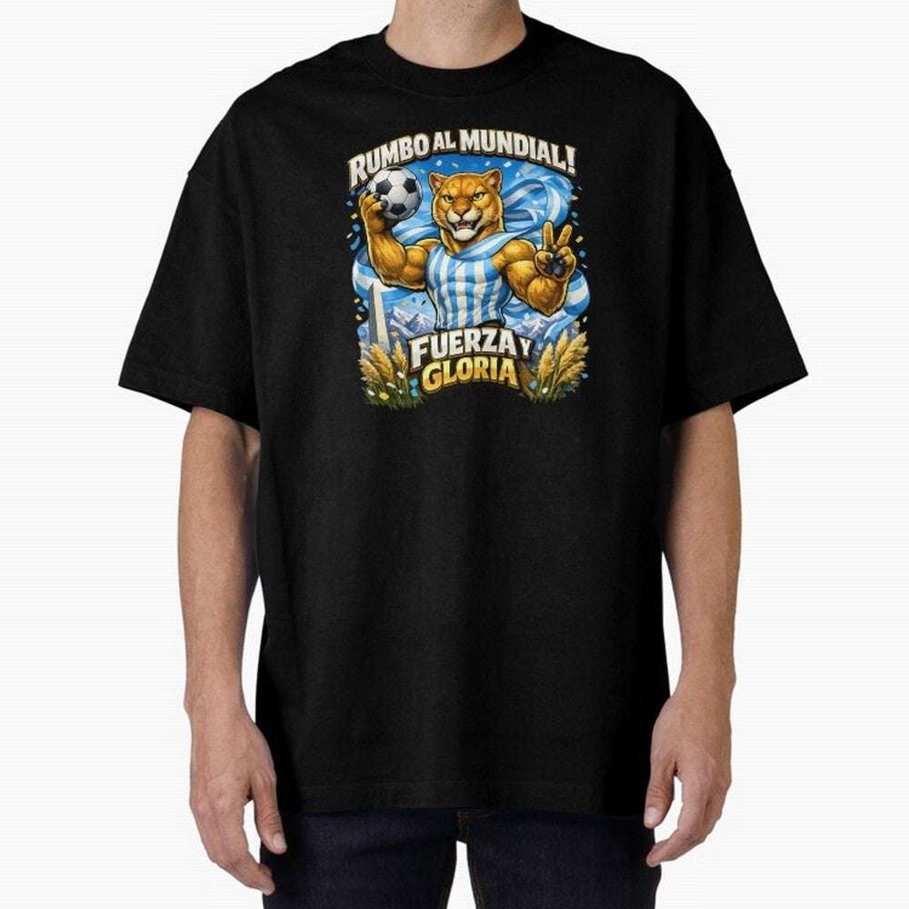 Argentina Puma World Cup Fan Art Classic T-Shirt Make Every Kick Count in FIFA World Cup 2026 Group Stage for Fans of Messi and Cristiano Ronaldo and Argentina, France and Brazil, Bringing Supporter Pride, Iconic Celebrations, Legendary Names and