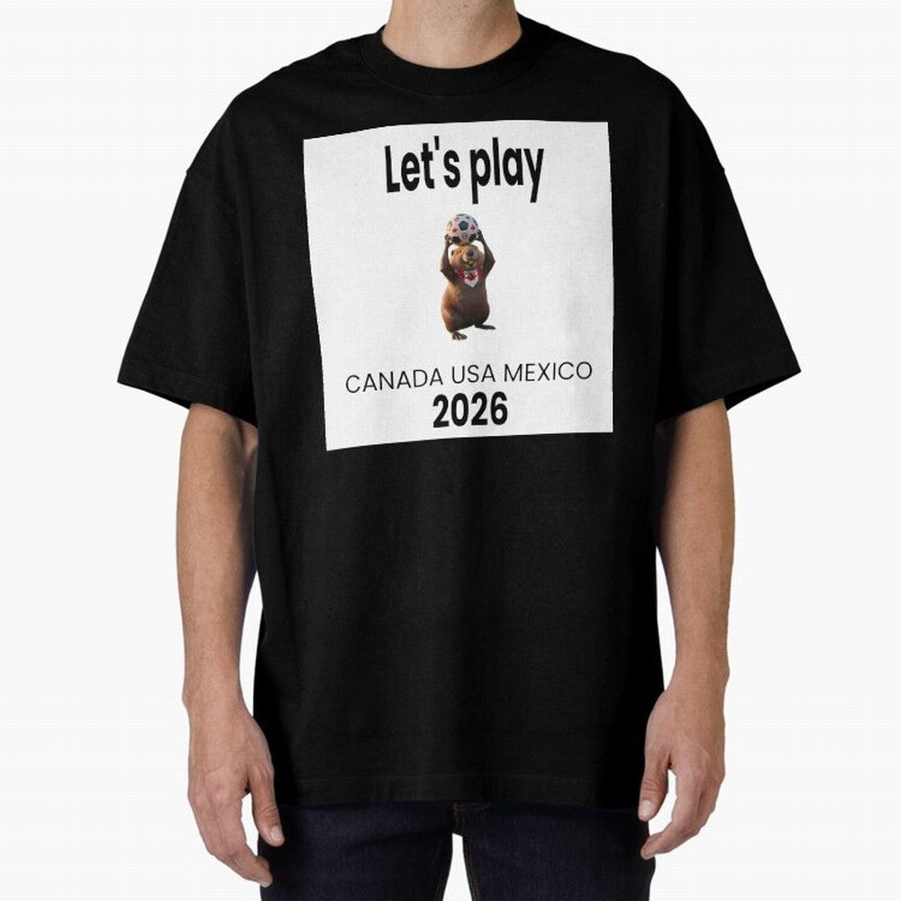 Canadian beaver invites you to World Cup 2026 in USA, Canada and Mexico Classic T-Shirt Celebrate Every Goal in Global Football Passion for FIFA World Cup 2026 USA Canada Mexico, Built around Haaland and Mbappe, England and Germany, Vintage Soccer