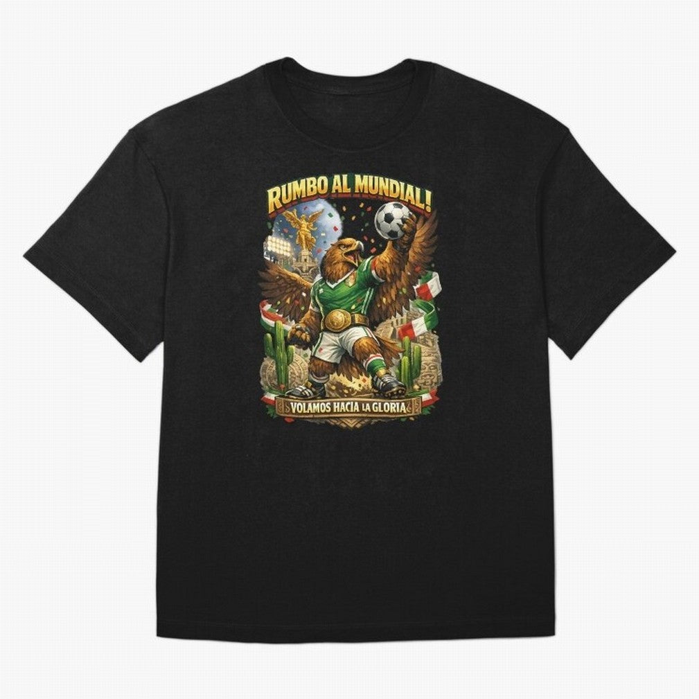 Mexico World Cup 2026 Eagle Fan Art Classic T-Shirt Bring a Champion Mindset to FIFA World Cup 2026 Group Stage Filled with Messi, Neymar and Mbappe, Germany Energy, Stadium Memories, Football Loyalty, International Chants and Championship