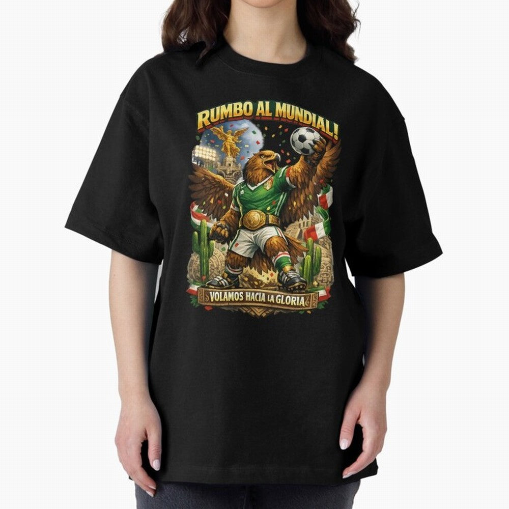Mexico World Cup 2026 Eagle Fan Art Classic T-Shirt Bring a Champion Mindset to FIFA World Cup 2026 Group Stage Filled with Messi, Neymar and Mbappe, Germany Energy, Stadium Memories, Football Loyalty, International Chants and Championship