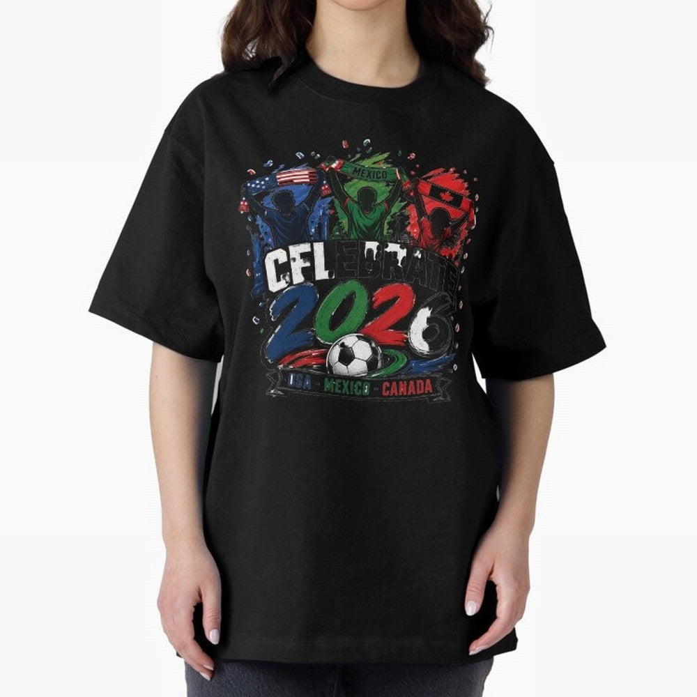 Celebrate 2026 USA Mexico Canada Soccer Fans Classic T-Shirt Elevate FIFA World Cup 2026 Group Stage Spirit, Made for England, Mbappe and Neymar, Football Passion, Legendary Performances, Festival Vibes and Supporter Community; Ideal for Passionate