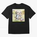Cute Sheepdog Soccer Star - 2026 World Cup Fluffy Puppy Classic T-Shirt Stand Out with Spirit from Global Football Passion for FIFA World Cup 2026 USA Canada Mexico, Celebrating Mbappe, Netherlands, Tournament Hype, Historic Matchups, Family