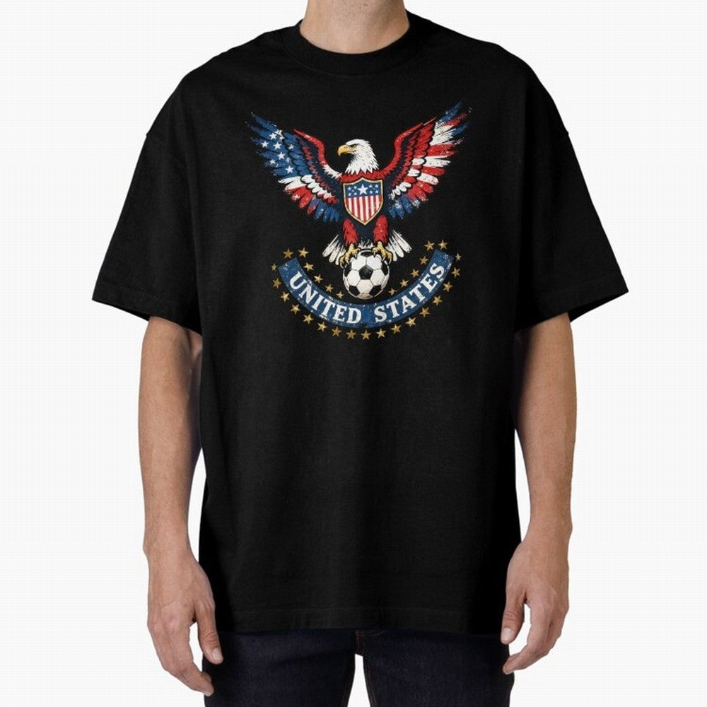 USA Soccer Eagle - United States Football Fan Classic T-Shirt Celebrate Global Passion for the FIFA World Cup 2026 Journey through Messi, CR7 and Mbappe Highlights, England, France and Netherlands Pride, Global Supporter Spirit, Legendary Goals,