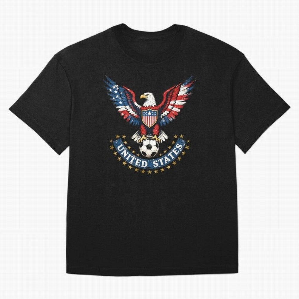 USA Soccer Eagle - United States Football Fan Classic T-Shirt Celebrate Global Passion for the FIFA World Cup 2026 Journey through Messi, CR7 and Mbappe Highlights, England, France and Netherlands Pride, Global Supporter Spirit, Legendary Goals,