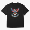 USA Soccer Eagle - United States Football Fan Classic T-Shirt Celebrate Global Passion for the FIFA World Cup 2026 Journey through Messi, CR7 and Mbappe Highlights, England, France and Netherlands Pride, Global Supporter Spirit, Legendary Goals,