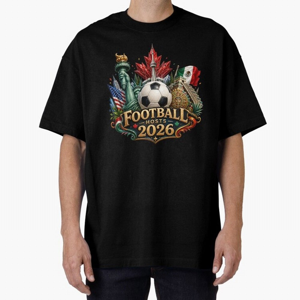 Road to 2026 USA Mexico Canada Soccer Design Classic T-Shirt Fuel Your Fan Pride for FIFA World Cup 2026 Group Stage for Fans of Neymar, Haaland and Cristiano Ronaldo and Argentina, France and Brazil, Bringing Match Day Excitement, Supporter