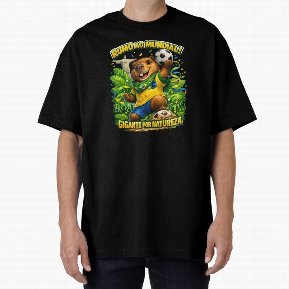 Brazil World Cup 2026 Capybara Fan Shirt Classic T-Shirt Step into Global Football Passion for FIFA World Cup 2026 USA Canada Mexico, Capturing Messi and Cristiano Ronaldo, France, Classic Soccer Heritage, Championship Pressure, Fan Loyalty and