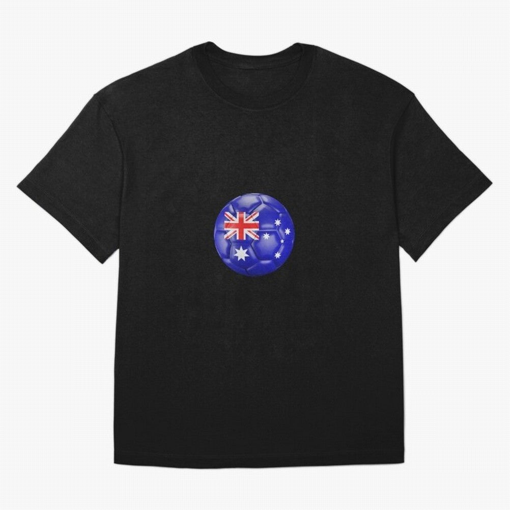 Australia Ball Classic T-Shirt Follow Every Goal of the FIFA World Cup 2026 Journey through Messi and Cristiano Ronaldo Highlights, England and Germany Pride, Champion Mindset, Group Stage Buzz, Knockout Tension and Passionate Fan Culture; Ideal