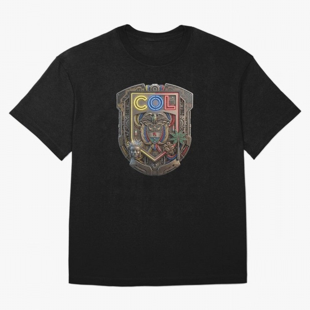 Feel the passion of Colombia with this dynamic Shield and soccer player design Classic T-Shirt Relive the Noise and Pride of Global Football Passion for FIFA World Cup 2026 Group Stage, Centered on Neymar, Haaland and Cristiano Ronaldo, Spain,