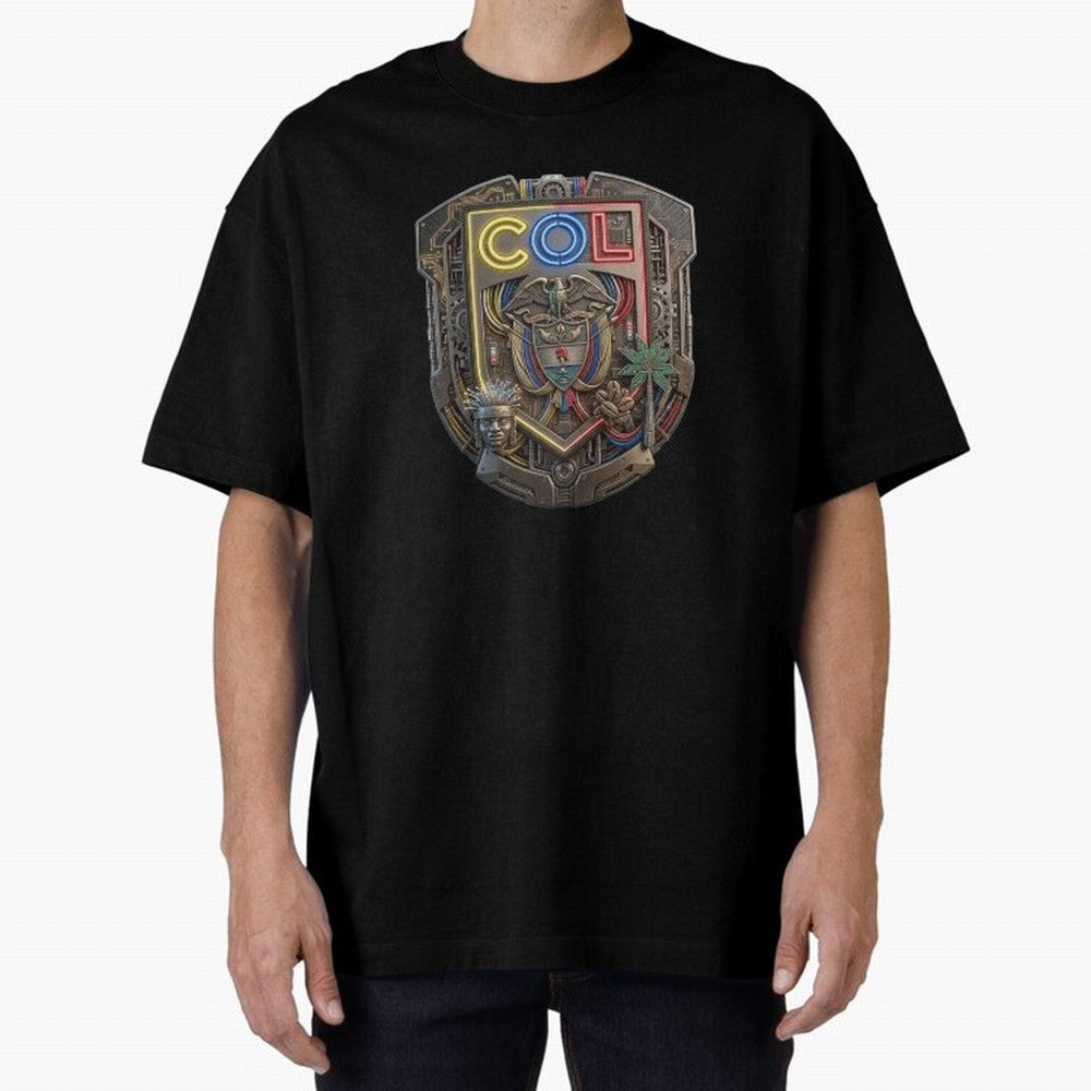 Feel the passion of Colombia with this dynamic Shield and soccer player design Classic T-Shirt Relive the Noise and Pride of Global Football Passion for FIFA World Cup 2026 Group Stage, Centered on Neymar, Haaland and Cristiano Ronaldo, Spain,