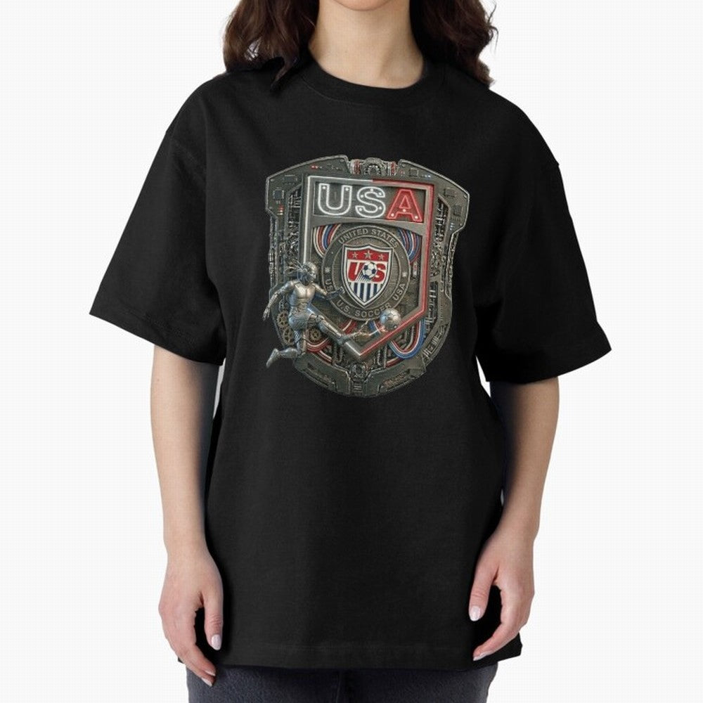 USA SOCCER SHIELD KICKING BALL Classic T-Shirt Bring a Champion Mindset to Global Football Passion for FIFA World Cup 2026, with Messi, CR7 and Mbappe, Spain and Netherlands, Tournament Hype, Historic Matchups, Family Viewing Parties and Global