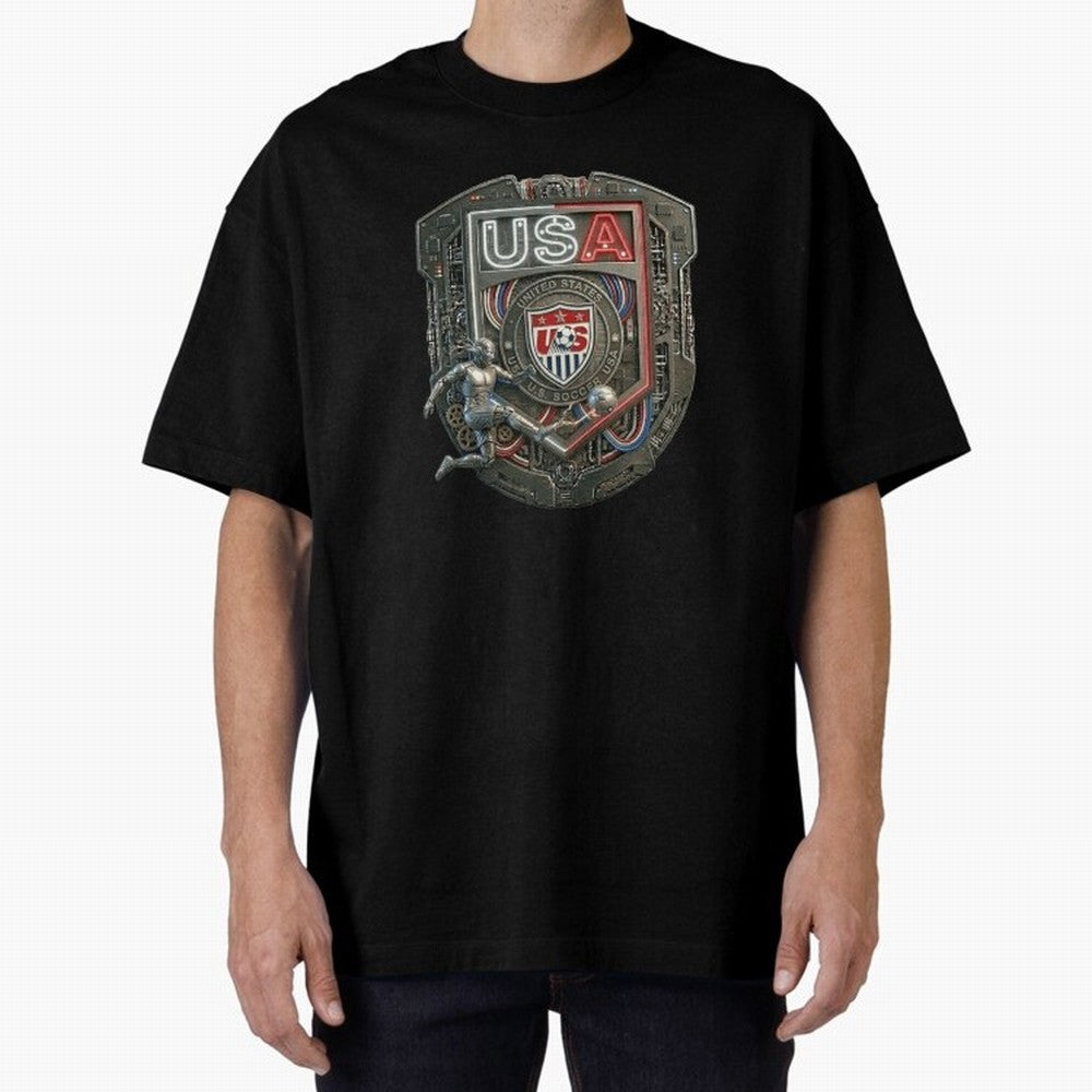 USA SOCCER SHIELD KICKING BALL Classic T-Shirt Bring a Champion Mindset to Global Football Passion for FIFA World Cup 2026, with Messi, CR7 and Mbappe, Spain and Netherlands, Tournament Hype, Historic Matchups, Family Viewing Parties and Global