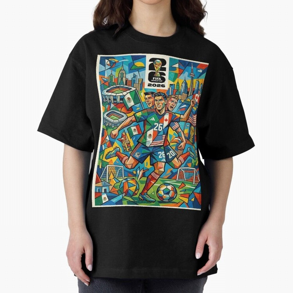 Go World Classic T-Shirt Elevate FIFA World Cup 2026 for Fans of Haaland and France, Bringing Vintage Soccer Flavor, Modern Football Stars, National Flags and Final Night Emotion; Ideal for Fans Who Follow Messi, Cristiano Ronaldo, CR7, Mbappe,