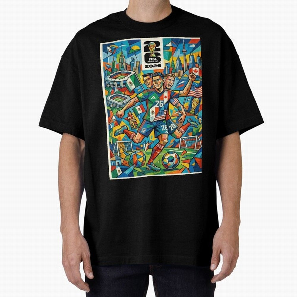 Go World Classic T-Shirt Elevate FIFA World Cup 2026 for Fans of Haaland and France, Bringing Vintage Soccer Flavor, Modern Football Stars, National Flags and Final Night Emotion; Ideal for Fans Who Follow Messi, Cristiano Ronaldo, CR7, Mbappe,