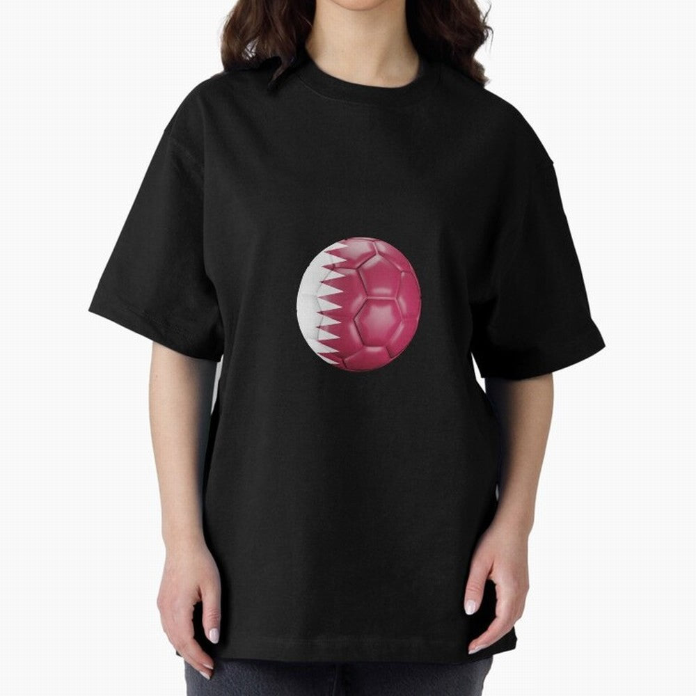 Qatar Classic T-Shirt Show Your Stadium Side during Match Day Hype around FIFA World Cup 2026 USA Canada Mexico, Haaland and Mbappe, France and Portugal, Classic Soccer Heritage, Championship Pressure, Fan Loyalty and International Pride; Ideal for